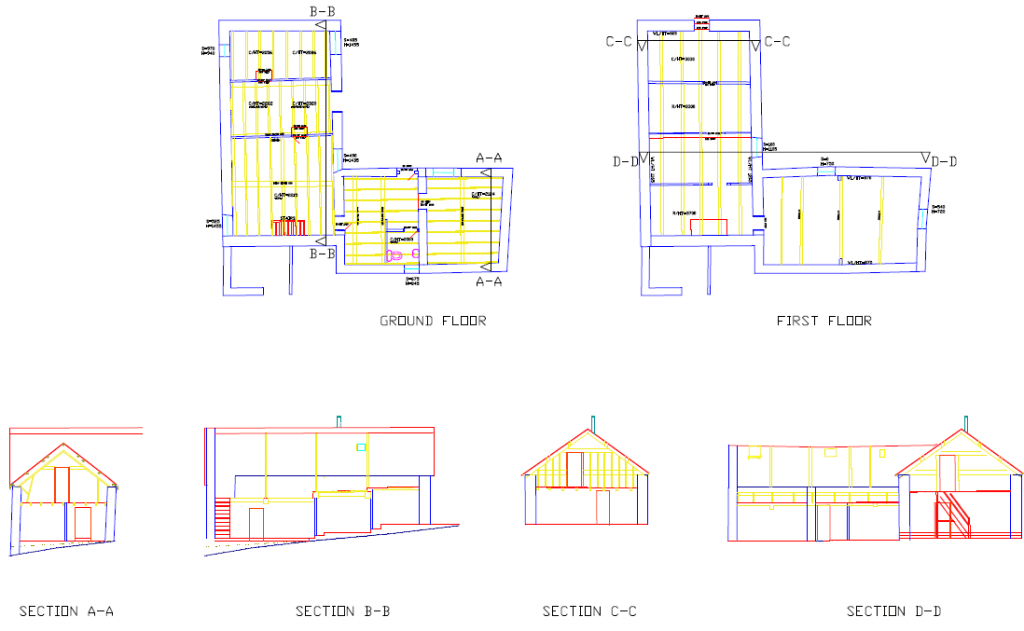 Floor Plans Sections